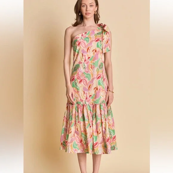 open lace back dress One Shoulder Dress  Victor Glemaud